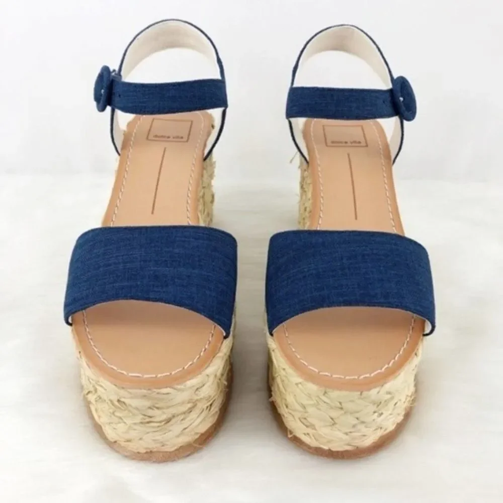 DOLCE VITA Dane Espadrille Wedge Sandal - Picture 3 of 7